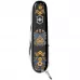Складаний ніж Victorinox Huntsman Ukraine 91 мм 15 функцій Українські мотиви Чорний (1.3713.3_T1370u)