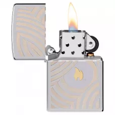 Запальничка бензинова Zippo Flame and Circles Design 2 (46332)