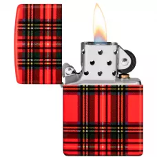 Запальничка бензинова Zippo Red Plaid Design (46352)
