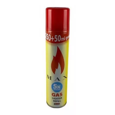 Газ Max Refill 300 мл Gratis, 6 перехідників (40673360)