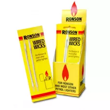 Набір гніт 2 шт 10 cм Ronson бавовна, мідь, блістер на картоні (1100530)