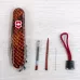 Складаний ніж 91мм Victorinox SPARTAN DESIGN 2 шари, 13 функцій Принт Шкіра кобри (1.3603_R2210pk)