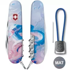 Ексклюзивний складаний ніж 91мм Victorinox SPARTAN ZODIAC 2 шари, 12 функцій Чарівна змія (1.3603.7_Z4220pk)