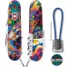 Складаний ніж 91мм Victorinox Climber Zodiac 14функцій червоний Яскрава змія (1.3703_Z4260pk)