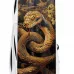 Складаний ніж 91 мм Victorinox Climber Zodiac 14функцій, Золота дерев'яна змія (1.3703.3_Z4240pk)