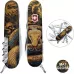 Складаний ніж 91мм Victorinox Huntsman Zodiac 15 функцій Дерев'яна змія (1.3713.3_Z4280pk)