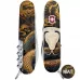 Складаний ніж 91мм Victorinox Huntsman Zodiac 15 функцій Дерев'яна змія (1.3713.3_Z4280pk)