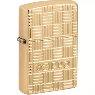 Запальничка бензинова Zippo Armor ® Deep Carve золотиста (46274)