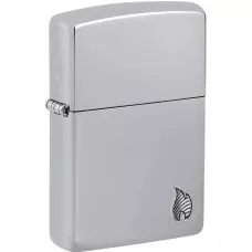 Запальничка бензинова ZIPPO Armor® High Polish Chrome Flame Design (46396)