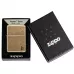 Запальничка армована бензинова ZIPPO Armor® Antique Brass Design Series Flame, латуний (46400)