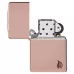 Запальничка армована бензинова ZIPPO High Polish Rose Gold Flame Design (46401)