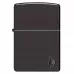 Запальничка армована бензинова Zippo Armor® High Polish Black Flame Design (46402)