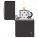 Запальничка армована бензинова Zippo Armor® High Polish Black Flame Design (46402)