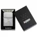 Запальничка бензинова Zippo Angel Aura Design Spiritual Cross Design, срібляста, матовий хром (46479)