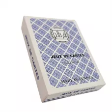 Карти гральні пластикові 56 шт "Jeux De Cartes RAMI" синя сорочка 4 індекси (DN36199A)