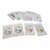 Карти гральні пластикові 56 шт "Jeux De Cartes RAMI" синя сорочка 4 індекси (DN36199A)