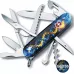 Складаний ніж 91мм Victorinox Huntsman Zodiac15 функцій синій ДНК Українця (1.3713.3_T3270pw)