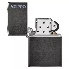 Запальничка бензинова ZIPPO Classic Grey Zippo Logo (28378 ZL)