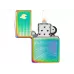 Запальничка бензинова Zippo Dots and Flame Design, хамелеон (46569)
