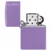 Запальничка бензинова ZIPPO Reg Smoky Lavender Matte with Logo, лавандова (46681)