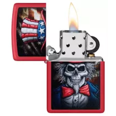 Запальничка бензинова ZIPPO Uncle Sam Skull Design (46696)
