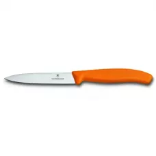 Кухонний ніж Victorinox SwissClassic для нарізки 100 мм Помаранчевий (6.7706.L119)