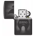 Запальничка бензинова ZIPPO High Polish Black Radiant Design (46175)