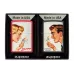 Запальнички бензинові набір ZIPPO Red Matte и Black Matte Vintage Ad Lighter Set, червоня, чорна (46295)