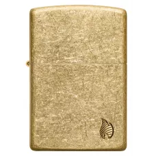 Запальничка бензинова ZIPPO Armor® Tumbled Brass Series Flame (46398)