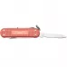 Коллекційний складаний ніж-брелок мініатюрний Victorinox Classic SD ALOX Limited Edition 2025 2 шари, 5 функцій, блідо-червоні рифлені накладки (Lim.Ed. 2025) (0.6221.L25)