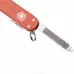 Коллекційний складаний ніж-брелок мініатюрний Victorinox Classic SD ALOX Limited Edition 2025 2 шари, 5 функцій, блідо-червоні рифлені накладки (Lim.Ed. 2025) (0.6221.L25)