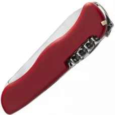 Складаний ніж 111 мм Victorinox FORESTER 12 функцій/червоні матові накладки/блокування леза/штопор/пилка (блістер) (0.8363.B1)