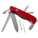 Складаний ніж 111 мм Victorinox FORESTER 12 функцій/червоні матові накладки/блокування леза/штопор/пилка (блістер) (0.8363.B1)