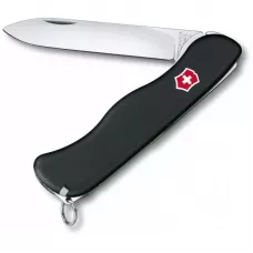 Складаний ніж 111 мм "Victorinox" Sentinel 4функції, чорний матовий, блістер (0.8413.3B1)