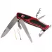 Складаний ніж 130 мм Victorinox Delemont RangerGrip 55 12 функцій, червоно-чорний, блістер (09563.CB1)