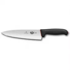 Кухонний шеф-ніж лезо 20 см Dual Grip Chef's чорно червона рукоять (5.2063.20D)