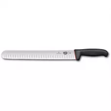 Кухонний ніж для нарізання лезо 30 см Dual Grip Slicing з рифленим лезом і чорно-червоною рукояттю (5.4723.30D)