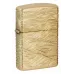 Запальничка армована бензинова ZIPPO Armor® 360° MultiCut Tumbled Brass Luxury Waves, золотиста (46273)