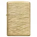 Запальничка армована бензинова ZIPPO Armor® 360° MultiCut Tumbled Brass Luxury Waves, золотиста (46273)