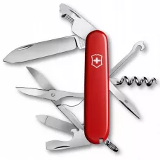 Швейцарський складаний ніж 91мм Victorinox COMPANION 16 функцій, 3 шари, червоний(1.3909)