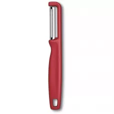 Овочечистка двостороннє серейторне лезо 16,5 см Victorinox Iota червоний (6.0943.1)