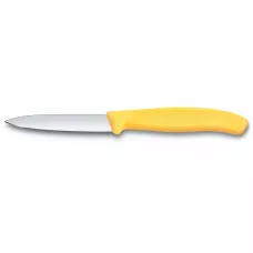 Ніж для чистки овочів 8 см Victorinox Swiss Classic Paring лезо гладке, жовтий(6.7608.C1)