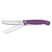 Ніж для пікніка складаний 11см Victorinox Swiss Classic Picnic округлий кінчик, лезо серрейтор, фіолетовий, картонна коробка (6.7835.FC1)