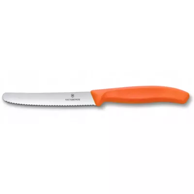 67839.C1 ніж для томатів "Victorinox" Swiss Classic Tomato&Table 11см / прям / ніс.округл / хвил / п