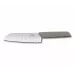 Ніж кухонний Сантоку 17 см Victorinox Swiss Modern Santoku лезо рифлене (з канавками) , оливковий , блістер(6.9056.17K6B)