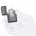 Запальничка Zippo 218 Gambling Skull