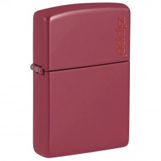 Запальничка Zippo Red Brick Zippo Logo 49844 ZL