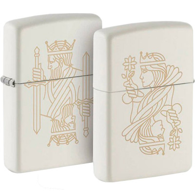 Запальничка Zippo 214 King Queen Design 49847