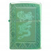 Запальничка Zippo Armor HP Green Elegant Dragon