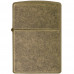 Запальничка Zippo 201FB FLAT BTM ANTIQUE BRASS